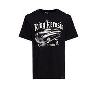 King Kerosin Herren T-Shirt California Greaser schwarz M