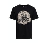 King Kerosin El Caballero Herren-T-Shirt - schwarz S