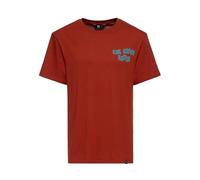 King Kerosin Herren T-Shirt · Mit Front- Und Rückenprint · Cartoon · Doppelseitig · Comic · 50s · Vintage · Retro · Artwork · Rundhals · Regular Fit · Kurzarm · Baumwolle · Fuck It!