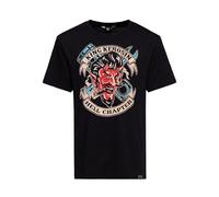 King Kerosin T-Shirt - Hell Chapter Devil (DE/NL/SE/PL, Alphanumerisch, M, Regular, Regular, Schwarz)