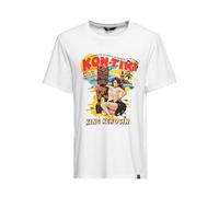 King Kerosin Herren T-Shirt Tiki Hawaii Kon-Tiki Hula 50s Rockabilly Vintage Artwork Kon-Tiki