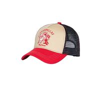 King Kerosin Herren Trucker Cap Baseballcap Aus Baumwolle Meshcap Snapback Mit Netz Kappe Curved Brim Winter/Sommer Goodfellas
