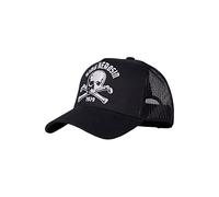 KING KEROSIN Herren Trucker Cap Frontstickerei Mesh Motorcycle Skull Totenkopf Snapback King Kerosin 1979