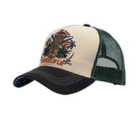 King Kerosin Honolulu, Kappe Einheitsgröße Dunkelgrün/Beige/Schwarz