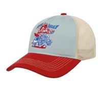 King Kerosin Herren Trucker Cap | Mesh Cap | Vintage | 1950S | Rockabilly | Retro | Kappe | Snapback | Hotrod Lone Wolf