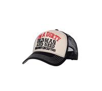 King Kerosin Herren Trucker Cap Mit Lustigem Statement - Snapback Im Retro Vintage Design Mit Stickerei, Mesh-Einsatz, Gebogenem Schirm - Atmungsaktiv & Verstellbar Dirty Old Man