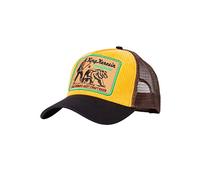 KING KEROSIN Trucker Cap mit Cordfront Goodfellas, gelb, One Size gelb