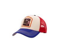 King Kerosin Herren Trucker Cap Mit Statement Front-Stickerei Never Fuck A Fucker