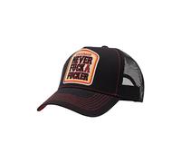 King Kerosin Herren Trucker Cap Mit Statement-Patch Never Fuck A Fucker
