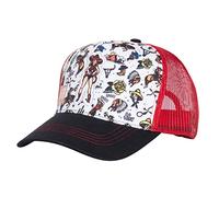 King Kerosin Herren Trucker Cap Texanischer Frontpatch Stickerei Mesheinsatz Snapback-Verschluss Go West Texas