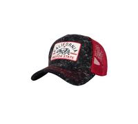 King Kerosin Herren Trucker Cap | Vintage | Mesh Cap | Acid Wash | Used-Look | Motor State | California| Retro | Kappe | Snapback California