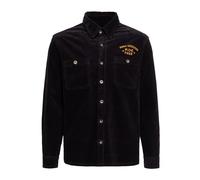 King Kerosin Herren Workwear Hemd Ride Free Live Free schwarz 5XL