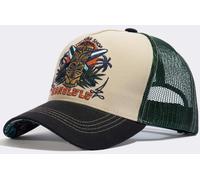 King Kerosin Honolulu, Kappe Einheitsgröße Dunkelgrün/Beige/Schwarz