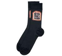 King Kerosin Never Fuck A Fucker Socks Socken grau in EU 39-42