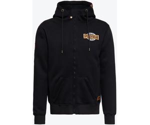 King Kerosin Ride Fast Speedfreak Adventure Zip Hoodie, schwarz, Größe M für Männer