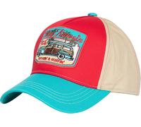 King Kerosin Rockin & Surfin Trucker Cap Rot