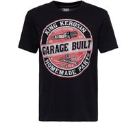 KingKerosin Print-Shirt »Garage Built« mit Frontprint im Workerstyle