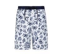 King Kerosin Swimming Trunks Männer Badeshort altweiß M 100% Polyester Rockabilly, Rockwear