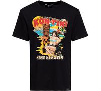 King Kerosin T-Shirt Classic "Kon-Tiki" KKU41072 Black-3XL