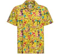 King Kerosin Tropical Hawaiian Style Hemd Aop "Lucha Libre " KKU45061 Multicolor-L