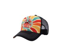 King Kerosin Trucker Cap mit Frontpatch in bunt