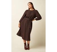 King Louie Betty Loose Fit Dress Jazzy aus Ecovero XL