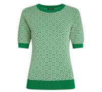 King Louie Damen Stricktop mit Zackenmuster Agnes Top Torre (DE/NL/SE/PL, Alphanumerisch, XL, Regular, Regular, Very Green)