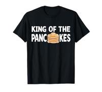 King of the Pancakes Funny Breakfast Lover T-Shirt