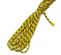 King of Trade 30m Farbe-310 gelb-blau-rot Paracord Schnüre Nylonleine 2 mm