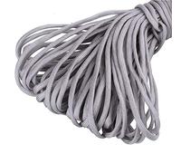 King of Trade MicroCord Paracord Schnüre Nylonleine 2 mm stark, 30 m lang Farbe hell grau