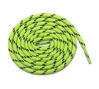 King of Trade Schnürsenkel 5 mm rund 75 cm 4# neongrün-schwarz