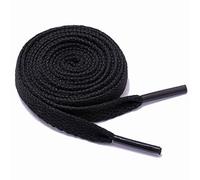King of Trade Schnürsenkel flach 180 cm 2# schwarz 8 mm breit