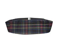 King & Priory Dunkelgrüner Kummerbund mit Schottenkaro-Muster, für formelle Veranstaltungen, Grün , Einheitsgröße