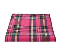 King & Priory Einstecktuch, Schottenkaro, kariert, rosa