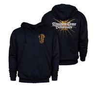 Kingdom Come Deliverance II Zipper Hoodie "Temporary Keyart" Navy L