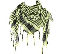 Kingke Stilvoller Shemagh Schal Mit Fransen Kariert Arabischer Schal Für Männer Und Frauen Muslime Staubdicht Taktik Kopfbedeckung Wüsten Halstuch