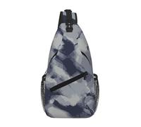 Kingmate Bauchtasche Herren-Stylische Sling Bag & Umhängetasche Herren, Brustbeutel & Crossbody Bag für Männer-Kleine Schultertasche ideal für Joggen, Reisen & Festival
