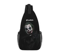 Kingmate Bauchtasche Herren-Stylische Sling Bag & Umhängetasche Herren, Brustbeutel & Crossbody Bag für Männer-Kleine Schultertasche ideal für Joggen, Reisen & Festival