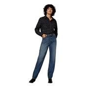 Kings of Indigo Damen Indira Jeans, Clean Mid Marble Vintage, 27W / 32L EU