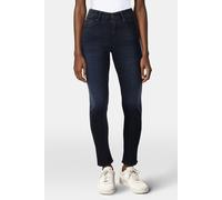 Kings Of Indigo Juno Medium Blue Black Worn Größe: W24L30 | Slim Jeans Outlet | Damen | Schwarz
