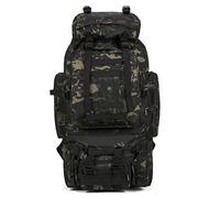 King'sGuard Rucksack, 100 l, Camping, Wandern, Molle-Rucksack, Militär, Rucksackreisen, Tagesrucksack, Large