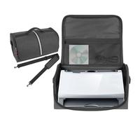 Kingshion Dokumentenscanner-Tragetasche, Filmscanner-Tasche, kompatibel mit Fujitsu iX1400, iX1500, iX1600, Plustek Scanner, Fujitsu Fi Serie, Brother und Raven Scanner, Dunkelgrau