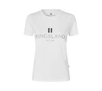 KINGSLAND T-Shirt Damen Classic Logo, Kurzarm in white - M