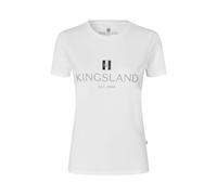 KINGSLAND T-Shirt Damen Classic Logo, Kurzarm in white - S