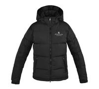 Kingsland Unisex Daunenjacke Classic mit Kapuze - black, XL
