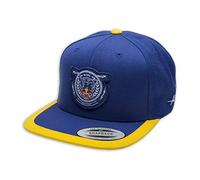 Kini Red Bull Crest Cap - Trendige Snapback, Flexfit, Herren Kappe, Basecap mit Logo-Patch Motiv, One Size, Größenverstellbar - Navy/Yellow