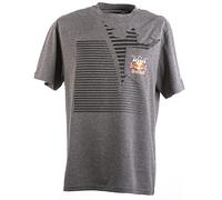 Kini Red Bull Herren T-Shirt Lines Tee, Dunkelgrau, M, 3L102211