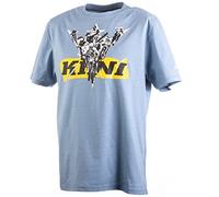 Kini Red Bull Herren T-Shirt Punk Tee, Provincial - Blau Gelb, XL, 3L10220