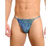 Kiniki Tan Through Sonnendurchlässige Tanga Herren Badehose - Azure