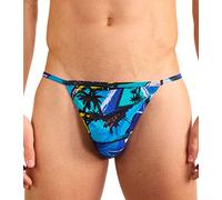 Kiniki Tan Through Sonnendurchlässige Tanga Herren Badehose Florida Größe L